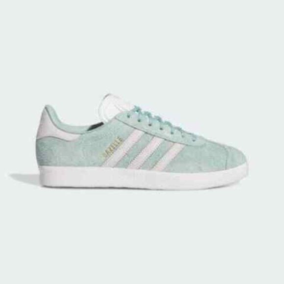 Adidas Gazelle Low Womens Sportswear Sneaker Shoes Blue IG4393 NEW Multi Sz - Picture 2 of 8